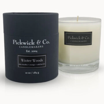 Winter Woods by Pickwick Candles