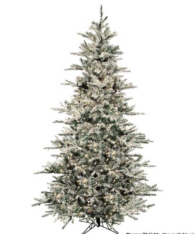 7.5' Slim Flocked Vail w/ 550 WW LED
