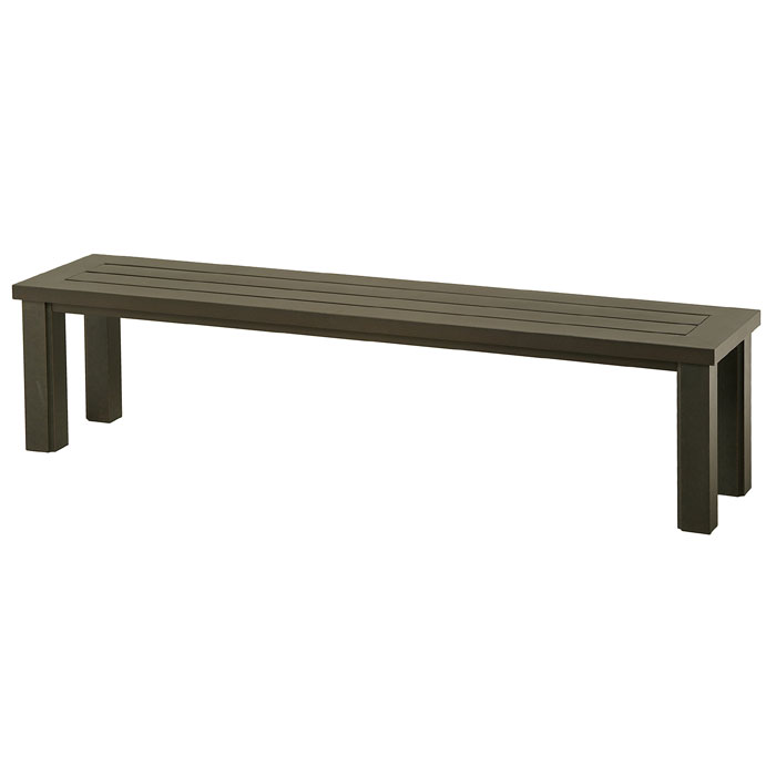 Sherwood Cast Aluminum Slat Bench by Hanamint