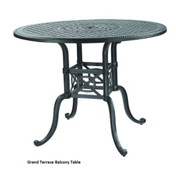 Grand Terrace 48" Balcony Height Tables by Gensun