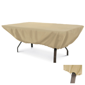 72" x 44" Terrazzo Rectangular Patio Table Cover