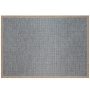 North Shore Sky Blue Outdoor Rug by Treasure Garden