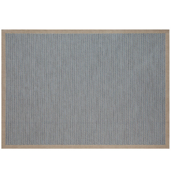 North Shore Sky Blue Outdoor Rug by Treasure Garden
