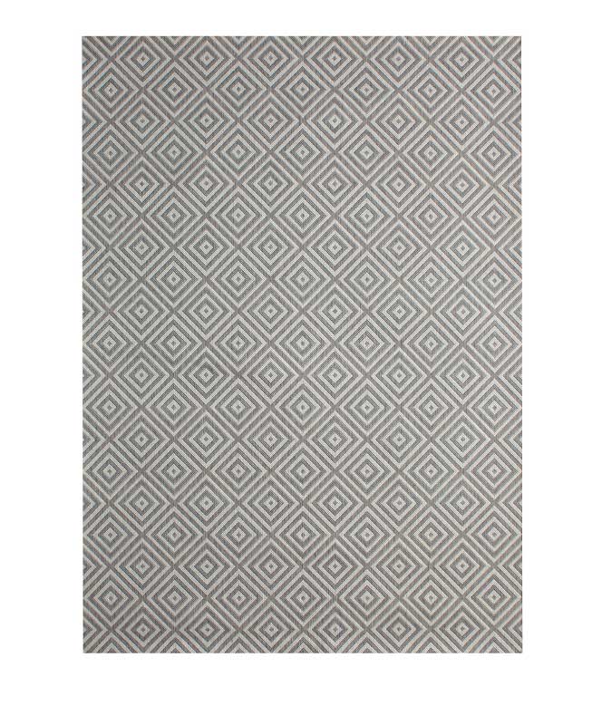 Athens-Silver Outdoor Rug by Treasure Garden