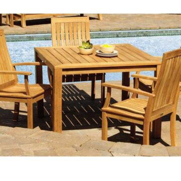 Monterey 5PC Teak Dining by Three Birds Casual