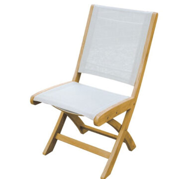 Riviera Folding Side Chair by Three Birds Casual