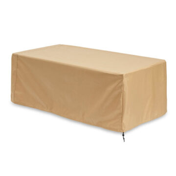 83 x 55 Protective Cover for Dining Height Fire Pit Table by Outdoor Greatroom