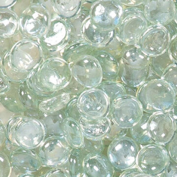 Glacier Glass Fire Beads for Round/Square and Rectangular Burners by Woodard