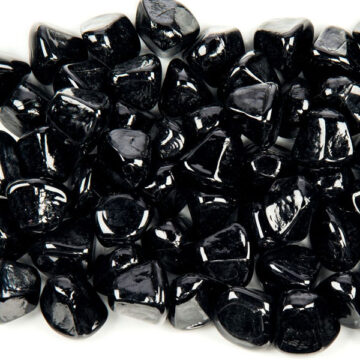 Black Luster Glass Fire Beads for Round/Square & Rectangular Burners by Woodard