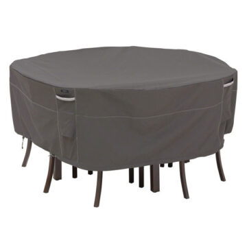 94" Large Round Patio Table & Chair Set Cover