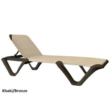 Nautical Pro Chaise Lounge by Grosfillex