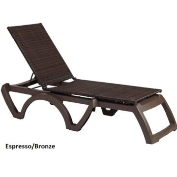 Java Chaise Lounge by Grosfillex