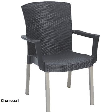 Havana Stacking Arm Chair by Grosfillex