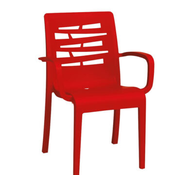 Essenza Stacking Arm Chair by Grosfillex