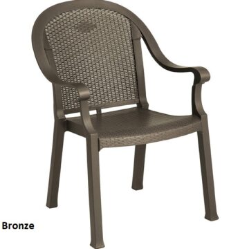 Sumatra Stacking Arm Chair by Grosfillex