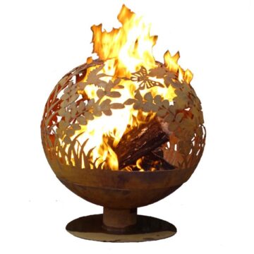 Fancy Flames Fire Globe by Esschert Design USA