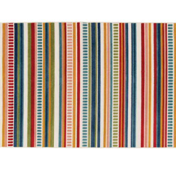 South Beach-Spectrum Outdoor Rug by Treasure Garden