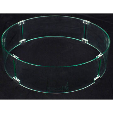 25" Glass Wind Guard