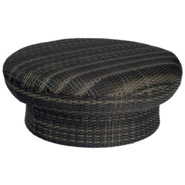 Canaveral Wicker Genie Ottoman/Coffee Table by Woodard