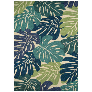 Covington Monstera Cream-Multi by Couristan