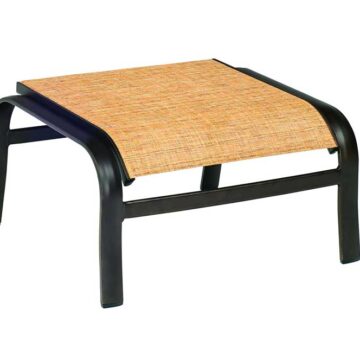 Belden Sling Aluminum Ottoman by Woodard