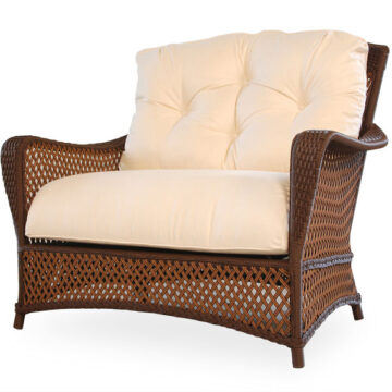 Grand Traverse Wicker Chair & 1/2 by Lloyd Flanders