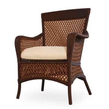Grand Traverse Wicker Grand Traverse Wicker Dining Arm Chair by Lloyd Flanders