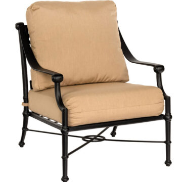 Delphi Cast Aluminum Lounge Chair by Woodard