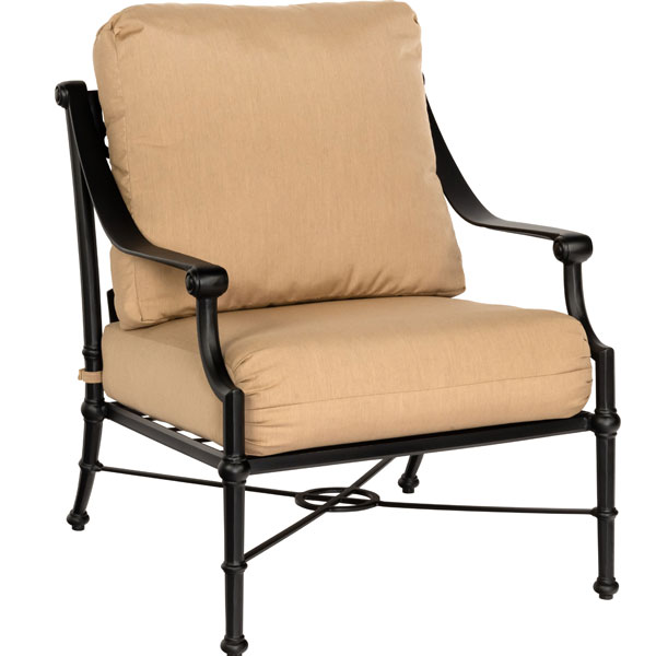 Delphi Cast Aluminum Lounge Chair by Woodard