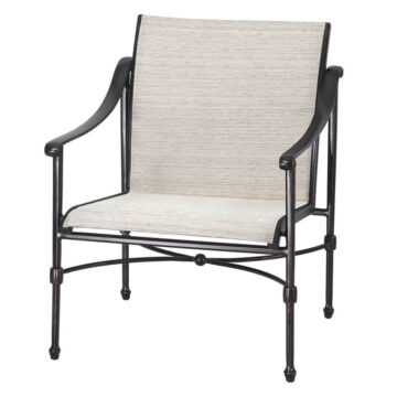 Morro Bay Cast Aluminum Sling Lounge Chair by Gensun