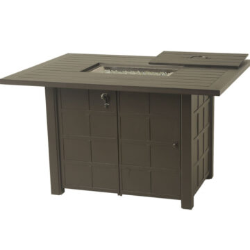 Sherwood 47 x 64 Counter Enclosed Gas Fire Table by Hanamint