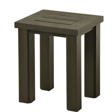 Sherwood Cast Aluminum 16 x 18 Rectangular Tea Table by Hanamint