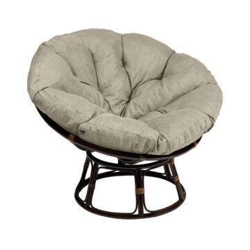 50" Papasan Cushion- Heather Grey