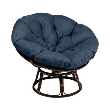 50" Papasan Cushion-Indigo