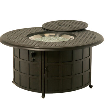Classic 48" Round Enclosed Fire Pit Table by Hanamint