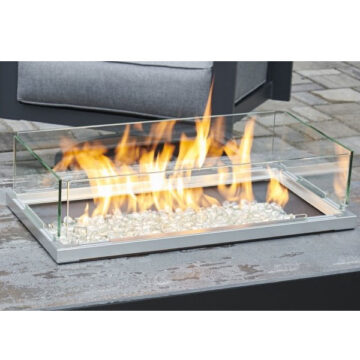 12 X 24" Folding Wind Guard by Outdoor Greatroom