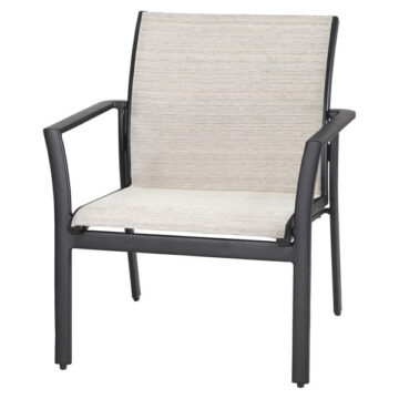 Echelon Aluminum Stackable Lounge Chair by Gensun