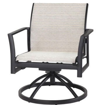 Echelon Aluminum Swivel Lounge Chair by Gensun