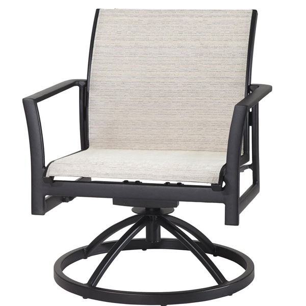 Echelon Aluminum Swivel Lounge Chair by Gensun