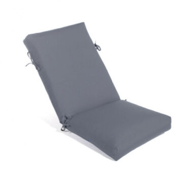 20 x 45 x 4 High Back Dining Chair Cushion