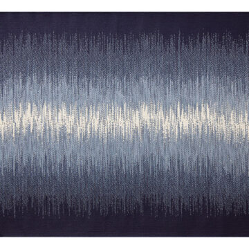 Reflections Ocean Blue Outdoor Rug by Treasure Garden