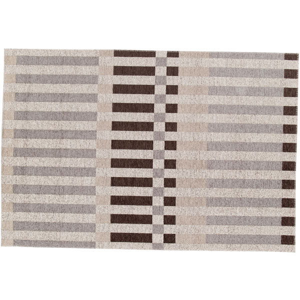Trellis-Stone Gray Outdoor Rug by Treasure Garden