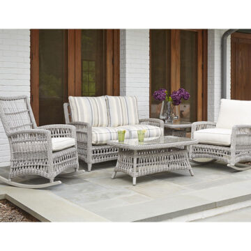 Lloyd Flanders Mackinac 5pc Wicker Lounge Set