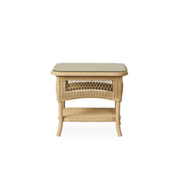 Universal Loom 21" Square End Table by Lloyd Flanders