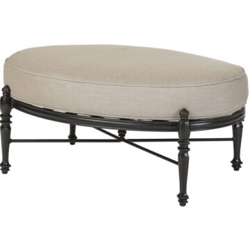Grand Terrace Cushioned Ottoman by Gensun