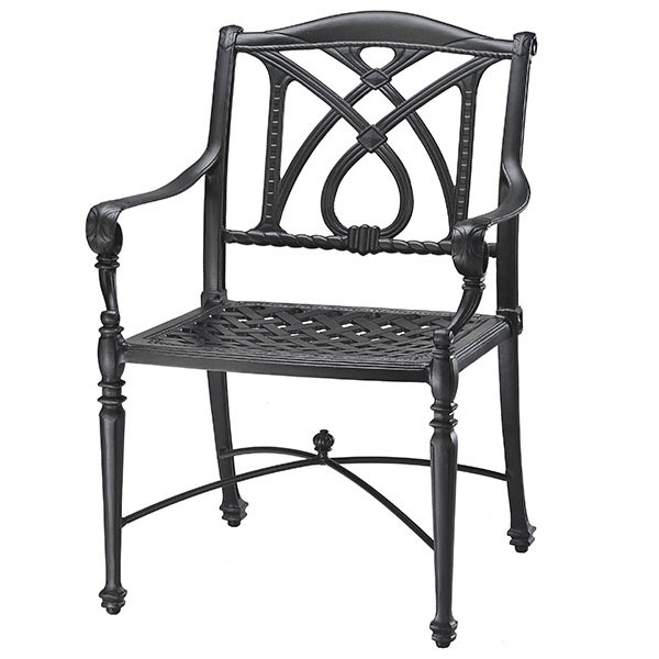 Grand Terrace Cast Aluminum Dining Chair by Gensun