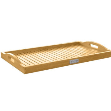Teak Serving Tray by Three Birds Casual