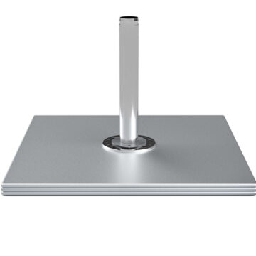 36 Square Galvanized Plate Stack Base for Frankford Eclipse Cantilevers