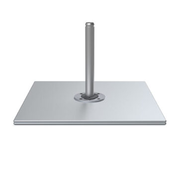 36 Square Galvanized Plate Stack Base for Frankford Aurora Cantilevers