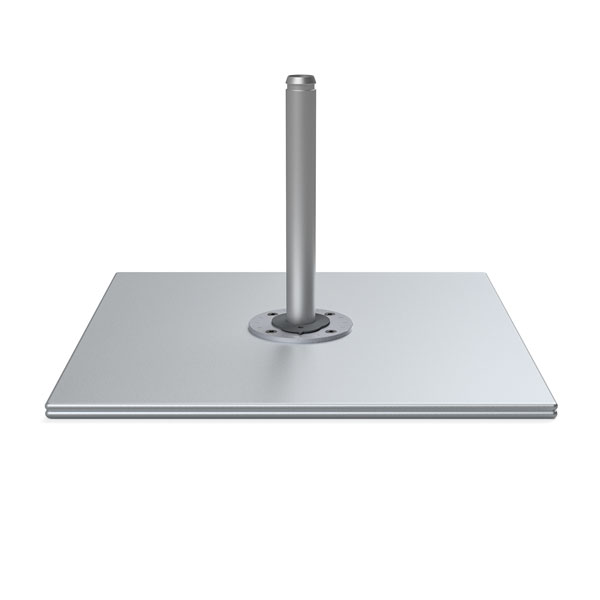 36 Square Galvanized Plate Stack Base for Frankford Aurora Cantilevers